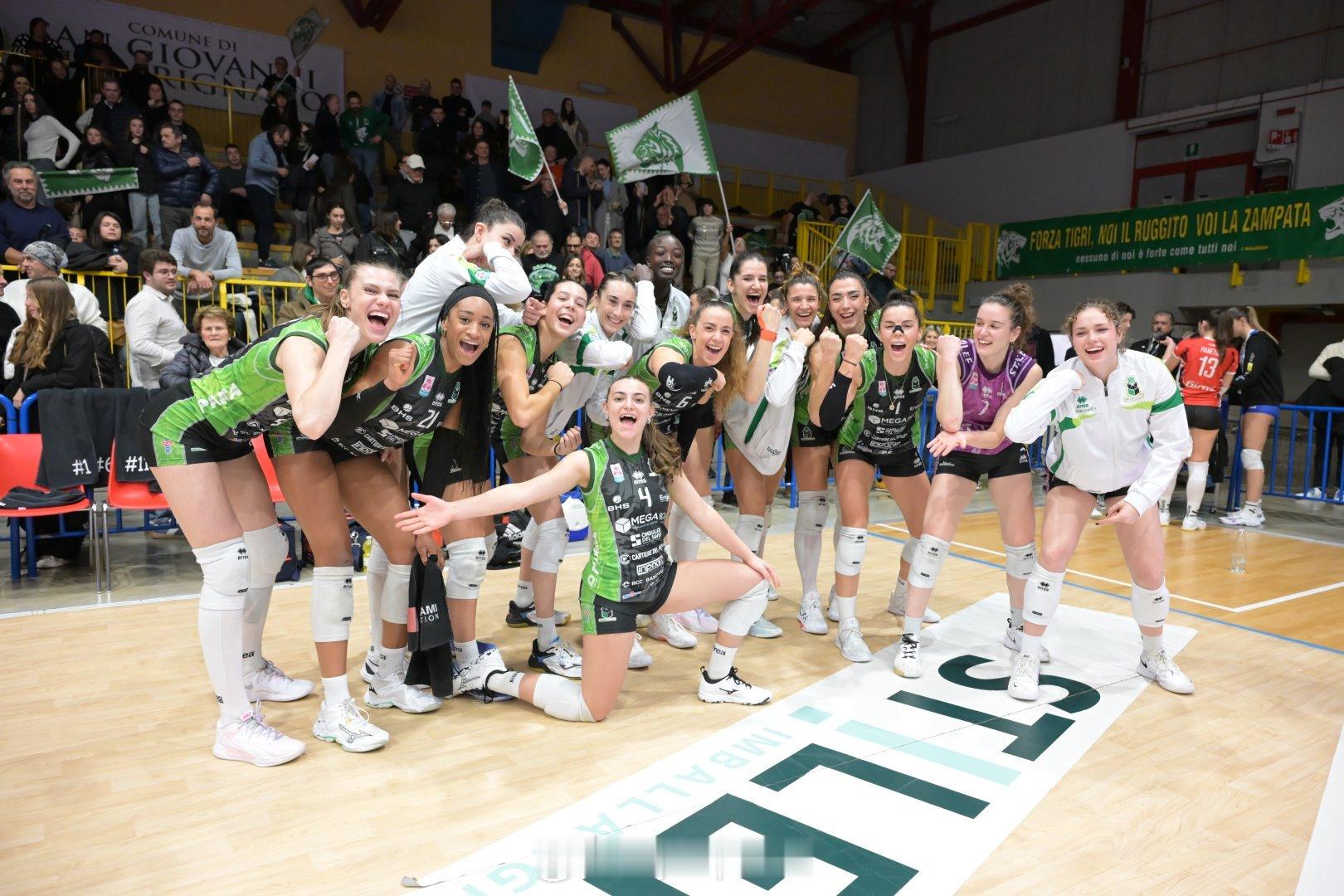 【意甲女排圣乔瓦尼0-3瓦莱福里亚庄宇珊12分】中国排球留洋动态国际排坛战报速