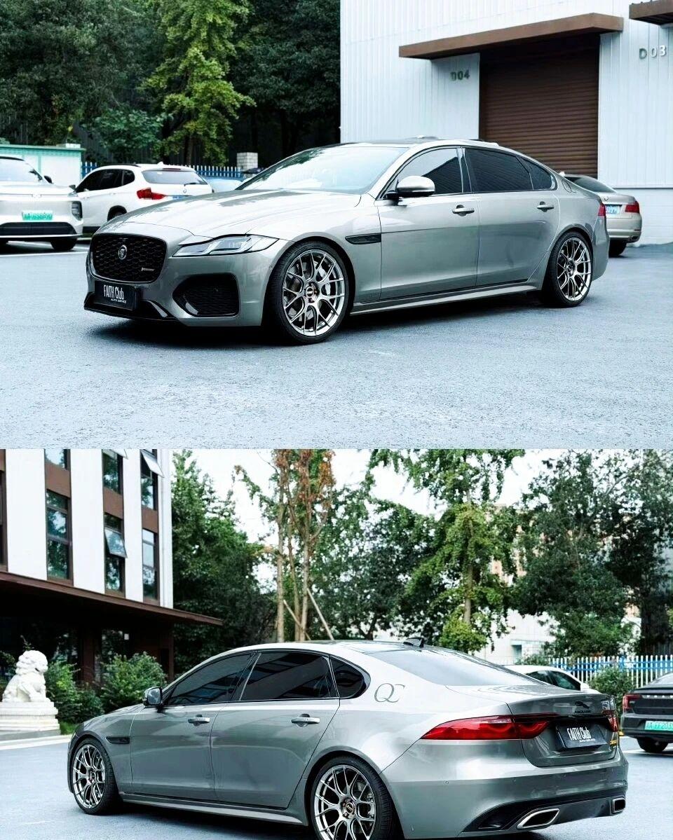 街头偶遇红捷豹，才发现燃油豹时代已绝版百年捷豹，燃油时代画上了句点。从1935年