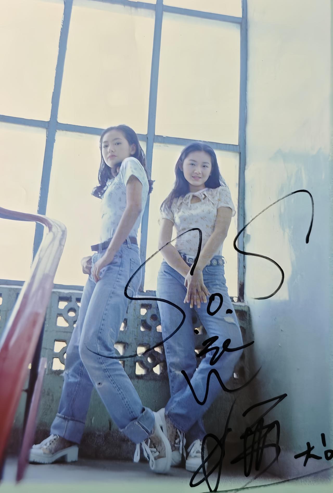 大S和小S只相差两岁，姐妹俩从小到大的穿搭都像双胞胎一样，穿衣打扮都比较淑女，两