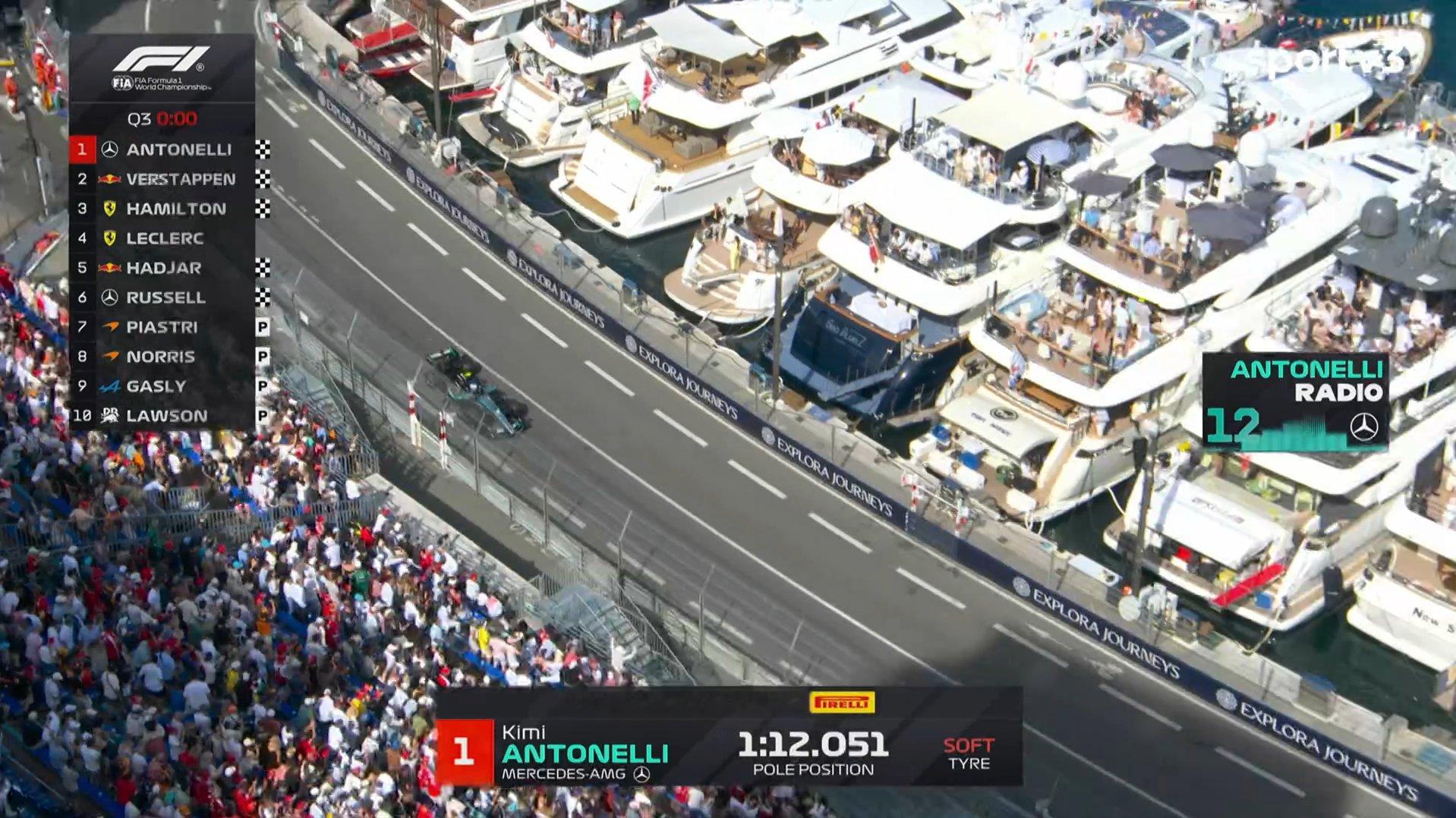 f1Q3最后阶段太精彩了！安东内利最后时刻绝杀拿下杆位，太强了！2026F1摩