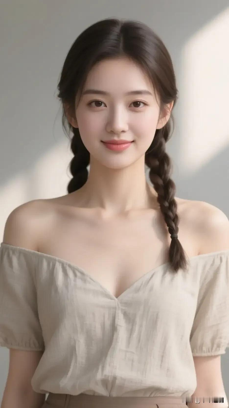 褪去繁杂，回归本真，安静自有力量。灵魂之美的美女自然清雅美女