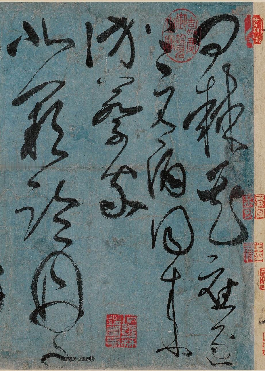 张旭草书境界高过怀素，就是因为其写得更“灵活”，“因势赋形”的能力更强。赵孟頫说