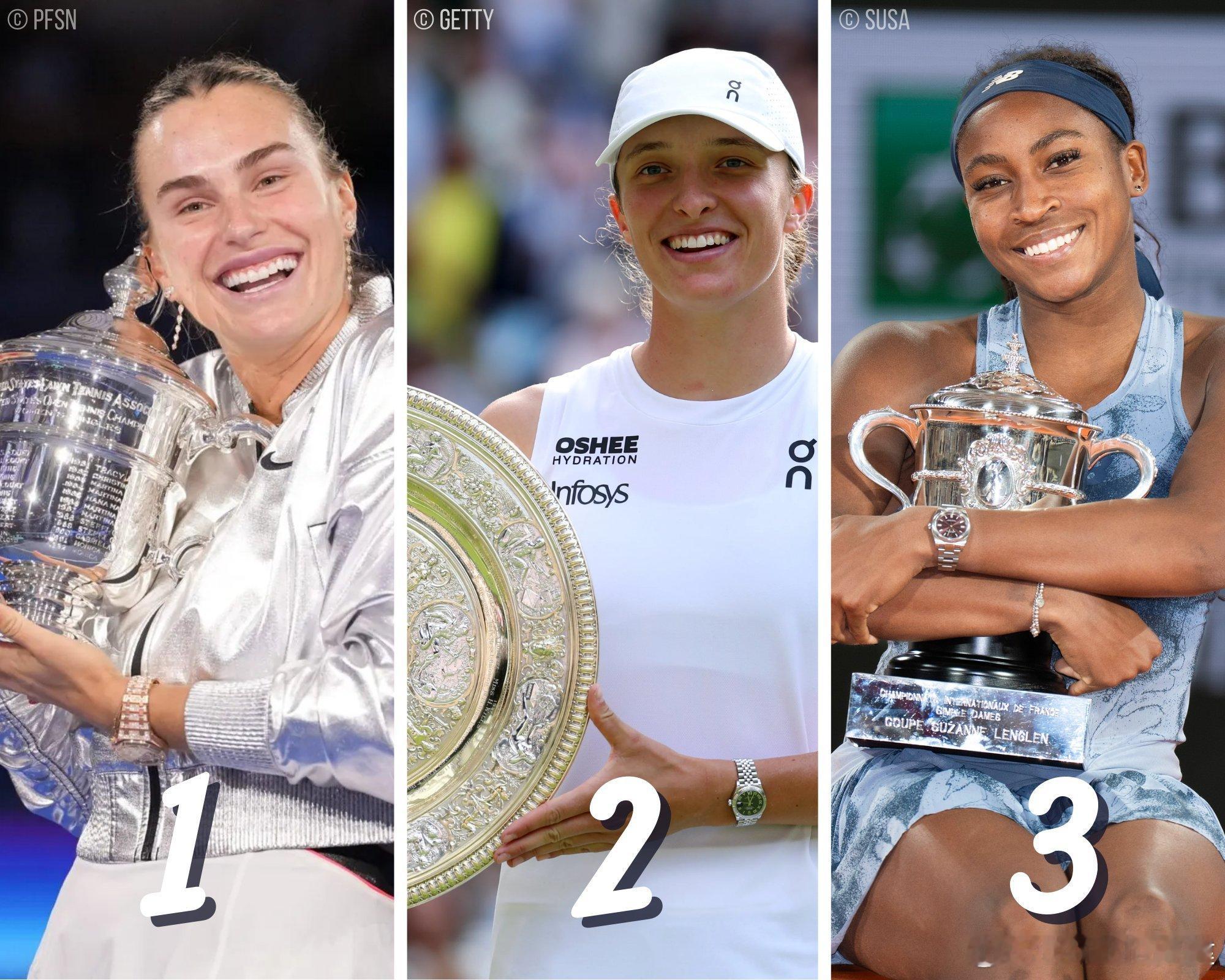 女网三巨头形成？连续三年WTA年终TOP3都是相同球员：1979-1981奥斯汀