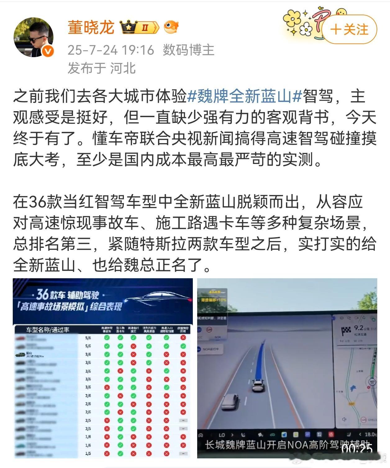 魏牌蓝山真快，马上用懂车帝素材了。[doge]​​​