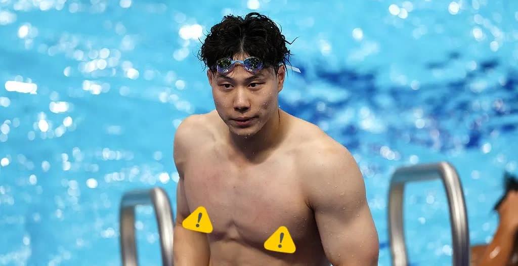 我那学游泳的大侄儿说他见过覃海洋还说这人私下才叫真的恐怖不仅训练刻苦
