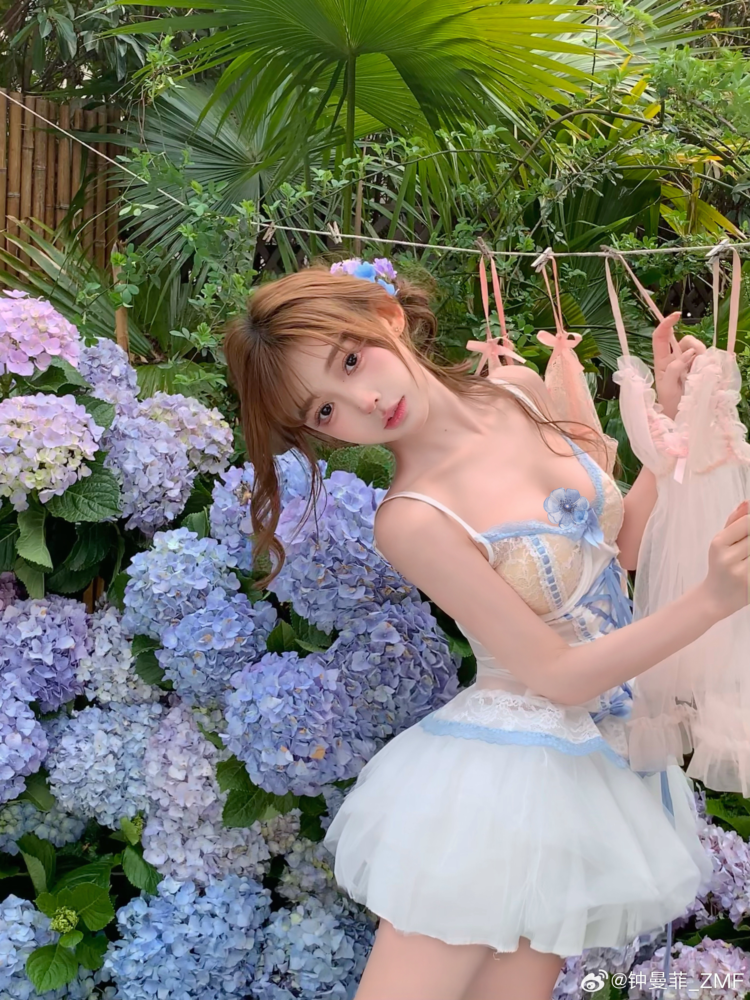 🦋今年先拍了绣球花。摄影妆造