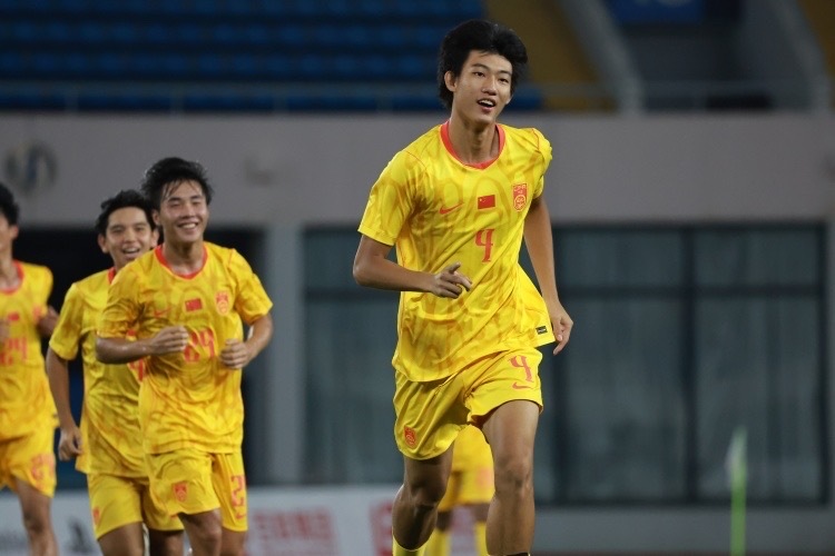 U17国足赵松源明日之星冠军杯最佳球员中国足球青训🏆U17国足包揽明日之星最佳