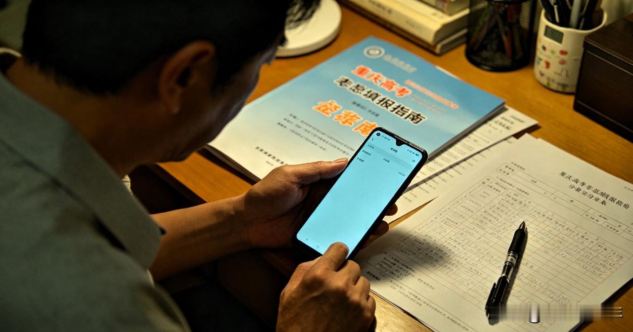 重庆专科批投档结果公布之后，一条投档记录在考生家长群快速传开。一名物理类考生考出