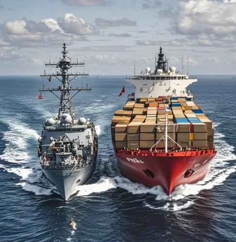 美军先行拦截中方船只并销毁“军民两用”物资，美政府随后抛出110亿美元对台决定，