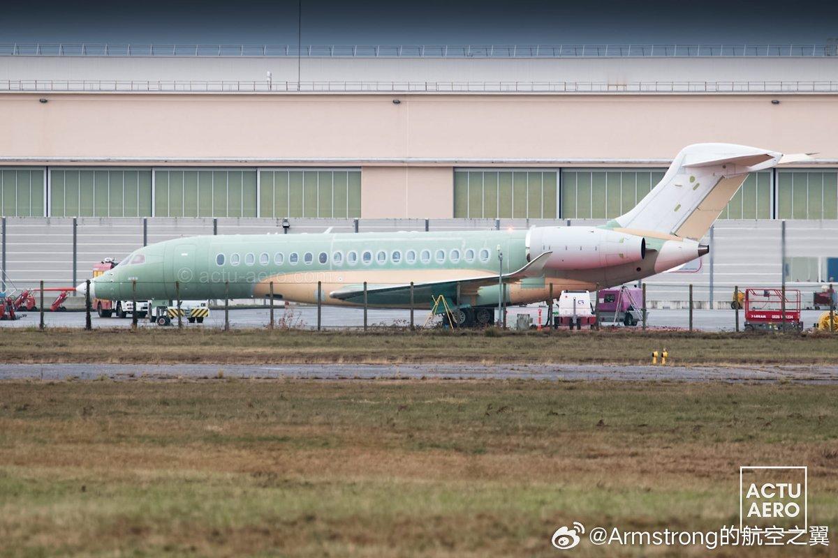 达索猎鹰10X原型机现身。航空创作计划达索猎鹰10X是达索航空推出的一款超远程