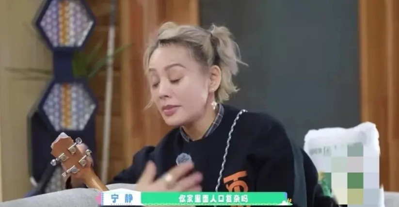 宁静问汪峰:“你家里面人口复杂吗？”汪峰:“不会，就我，我你女儿还有阿姨。”宁静