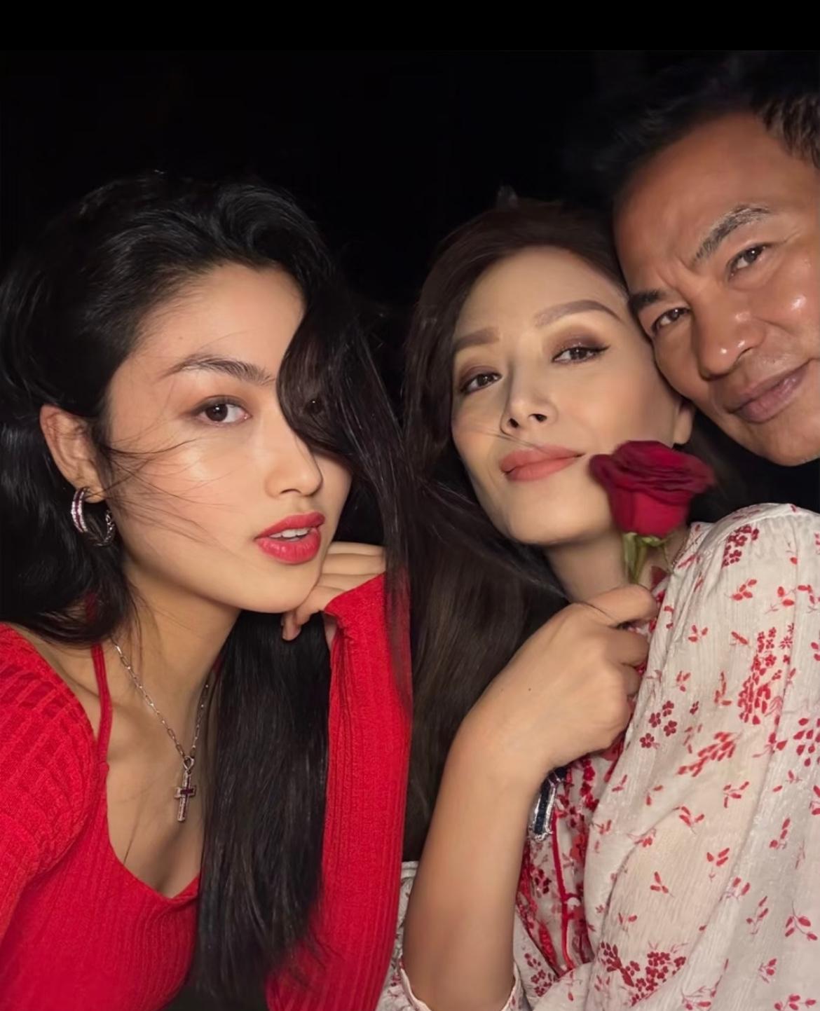 任达华女儿任晴佳，任晴佳还是太像任达华，气质不如妈妈，也许上上年龄会好一些，