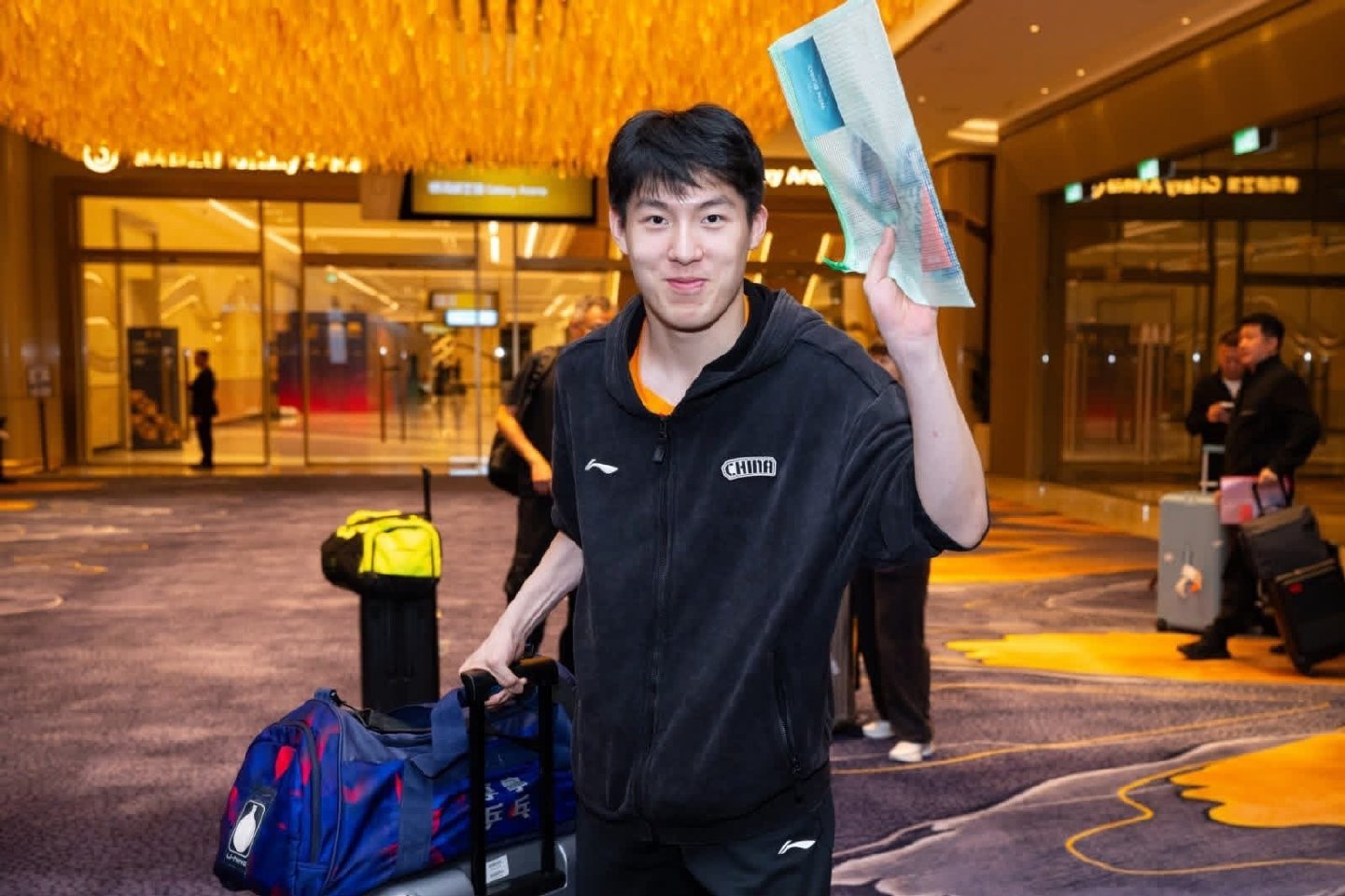 #国乒球员抵达澳门#据相关消息，国乒队员已抵达中国澳门参加澳门世界杯。2026年