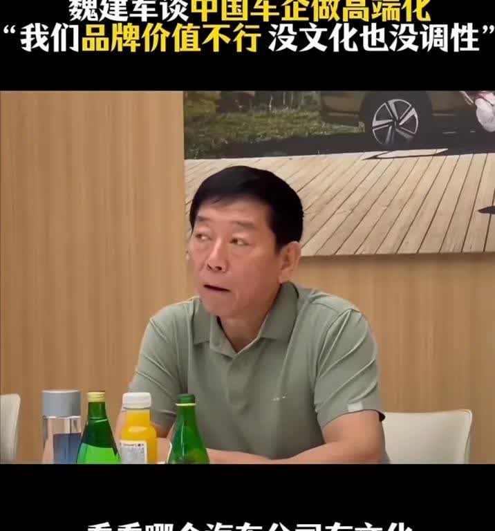 长城汽车老板魏建军说中国车企做不了高端车，没有文化，没有调性！王传福：老魏呀