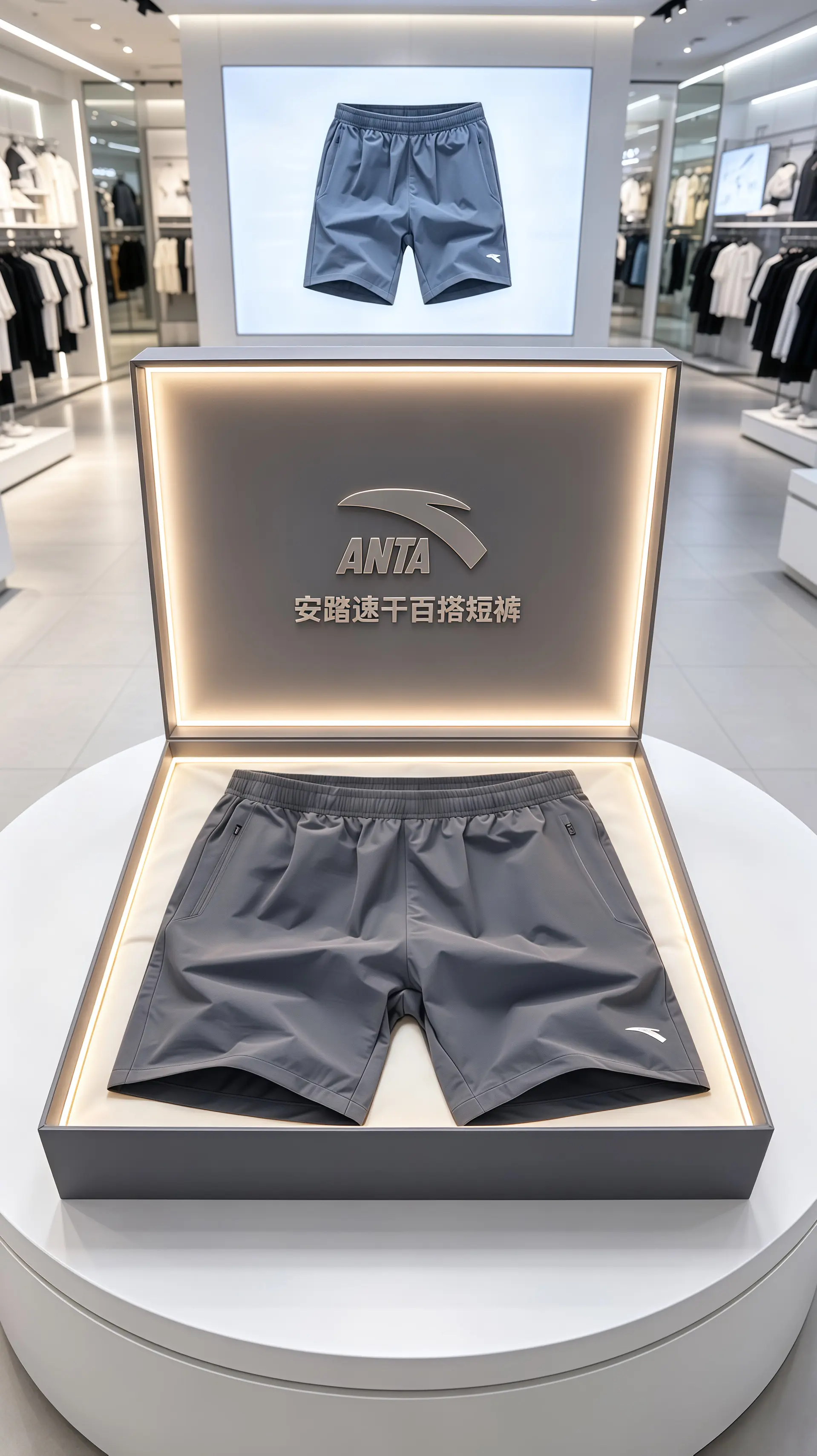 安踏男士速干短裤，夏天穿太爽了😎✨ 品牌正品有保障，品质完全在线 ✨...