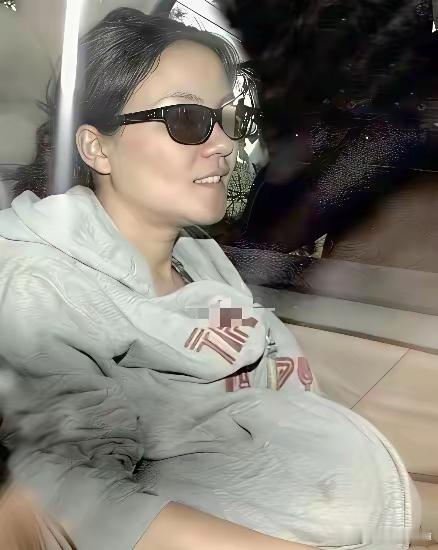 王菲当年和李亚鹏结婚怀孕期间的孕妇照，一点看不出天后的样子，可以说是牺牲太大了。