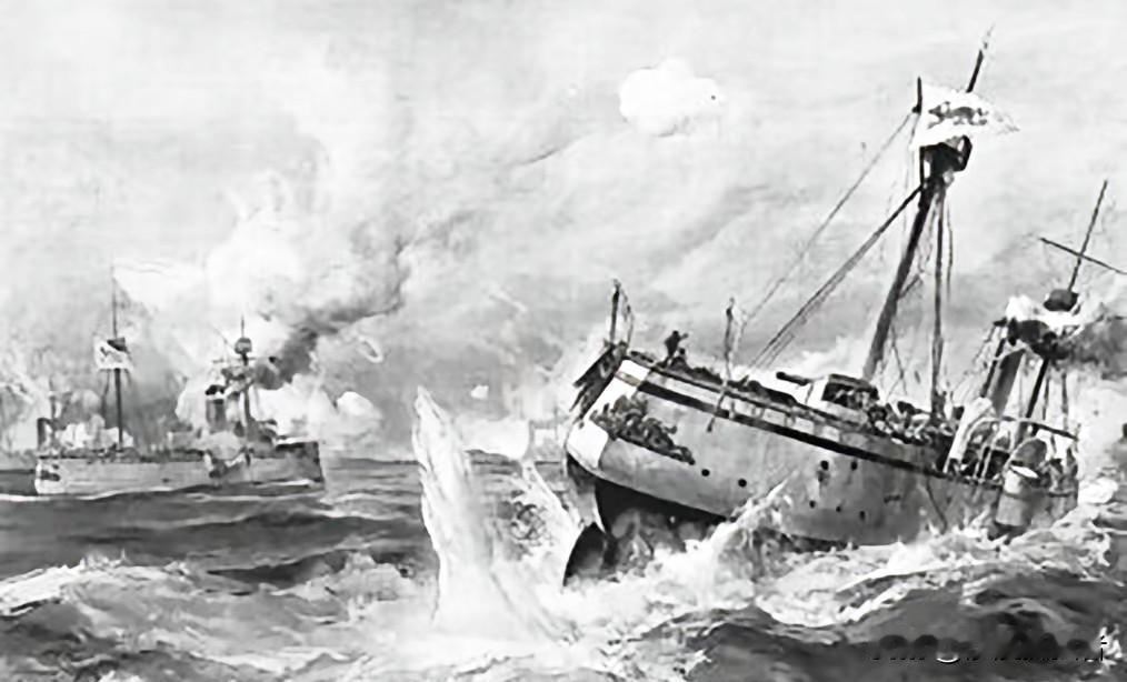 甲午一战，北洋水师打到全军覆没，都没有击沉一艘日舰，可1904年5月的一个星期内