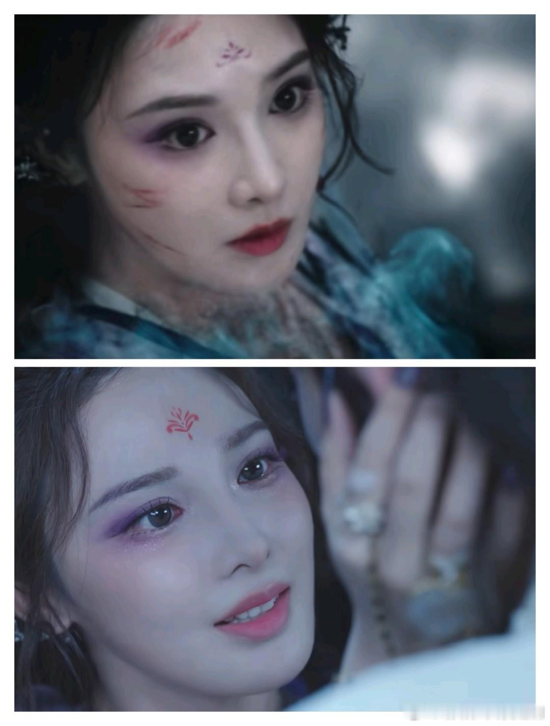 淮水竹亭刘诗诗顶级魅魔感觉扶桑花确实是珈蓝本体，但不是以前和现在的区别，感觉是
