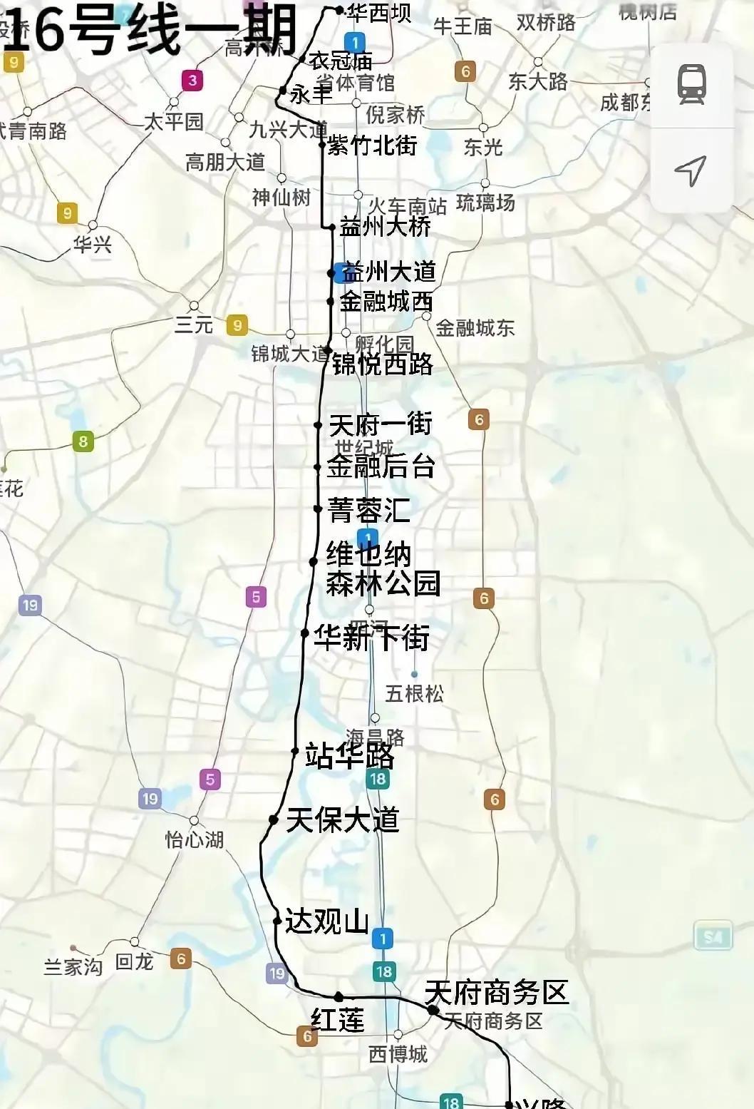 成都地铁16号线成都地铁16号线是成都市轨道交通第五期建设规划中备受关注的一