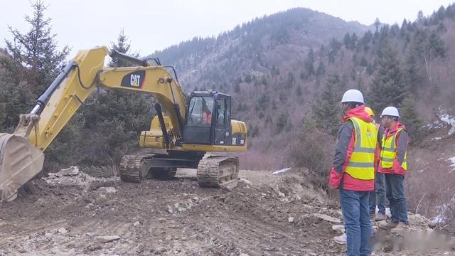 川汶高速松潘段施工进场 即将开启道路建设