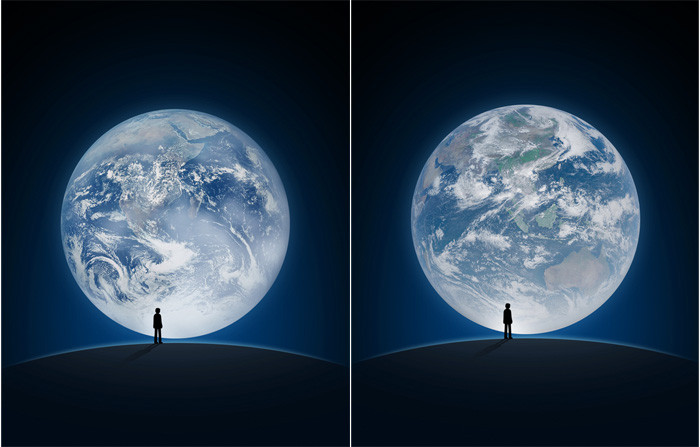 微信启动页面到现在只出现过两版地球照片，一版是1972-12-0718:39