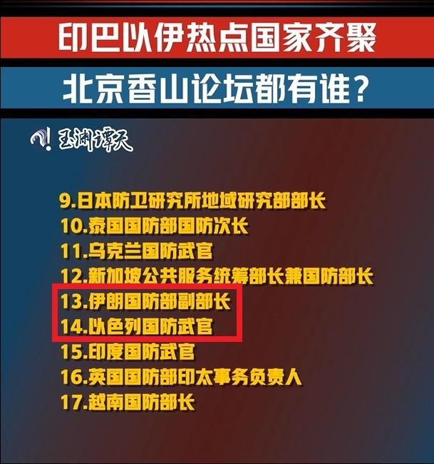 以色列和伊朗军方代表同时抵达北京，下一幕让西方目瞪口呆：全世界现在只有中方能做到