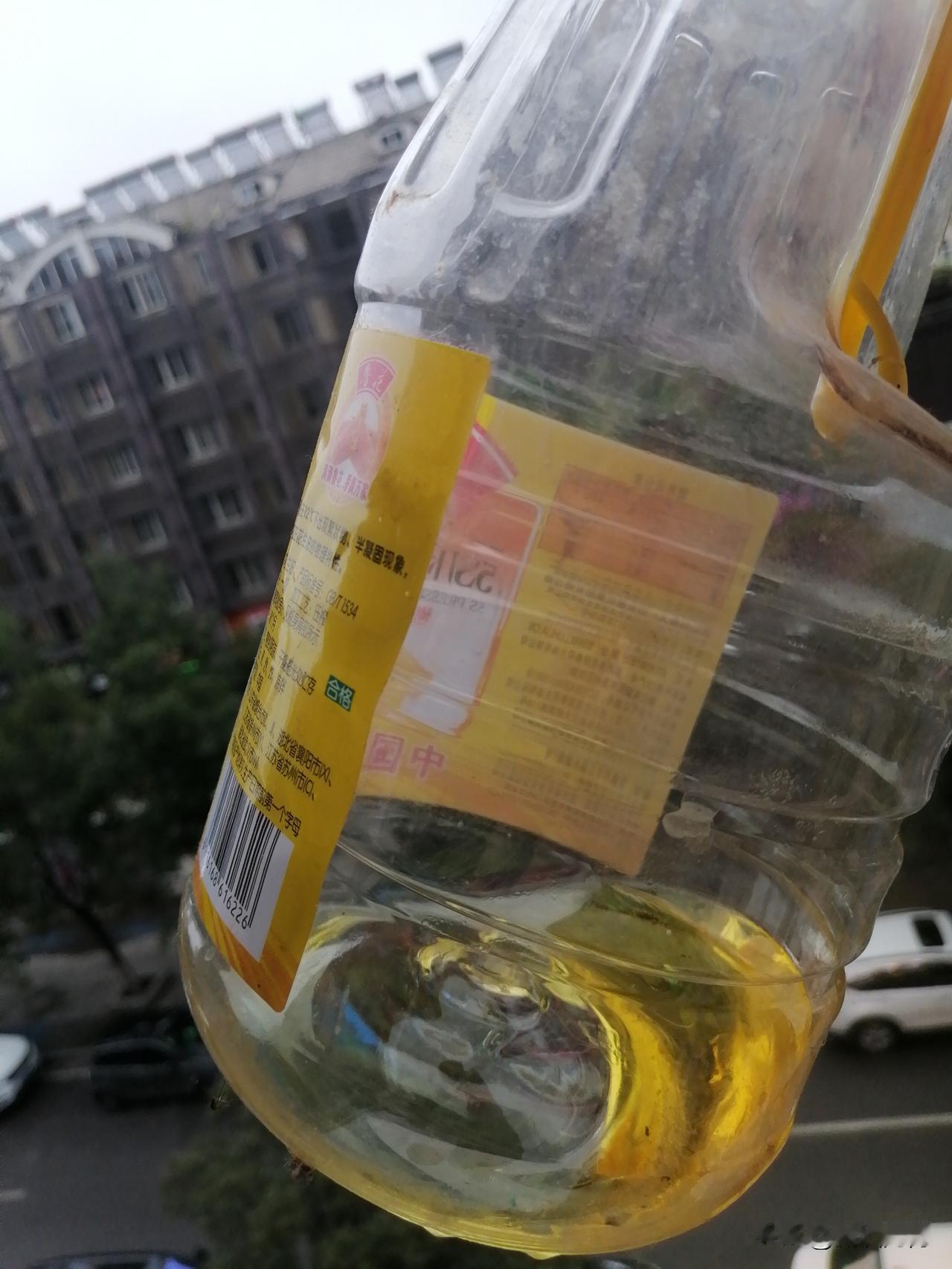 几年前用剩了小半桶油放在柜子里，回家后发现油就剩下这一点了。都以为只有酒才挥发，