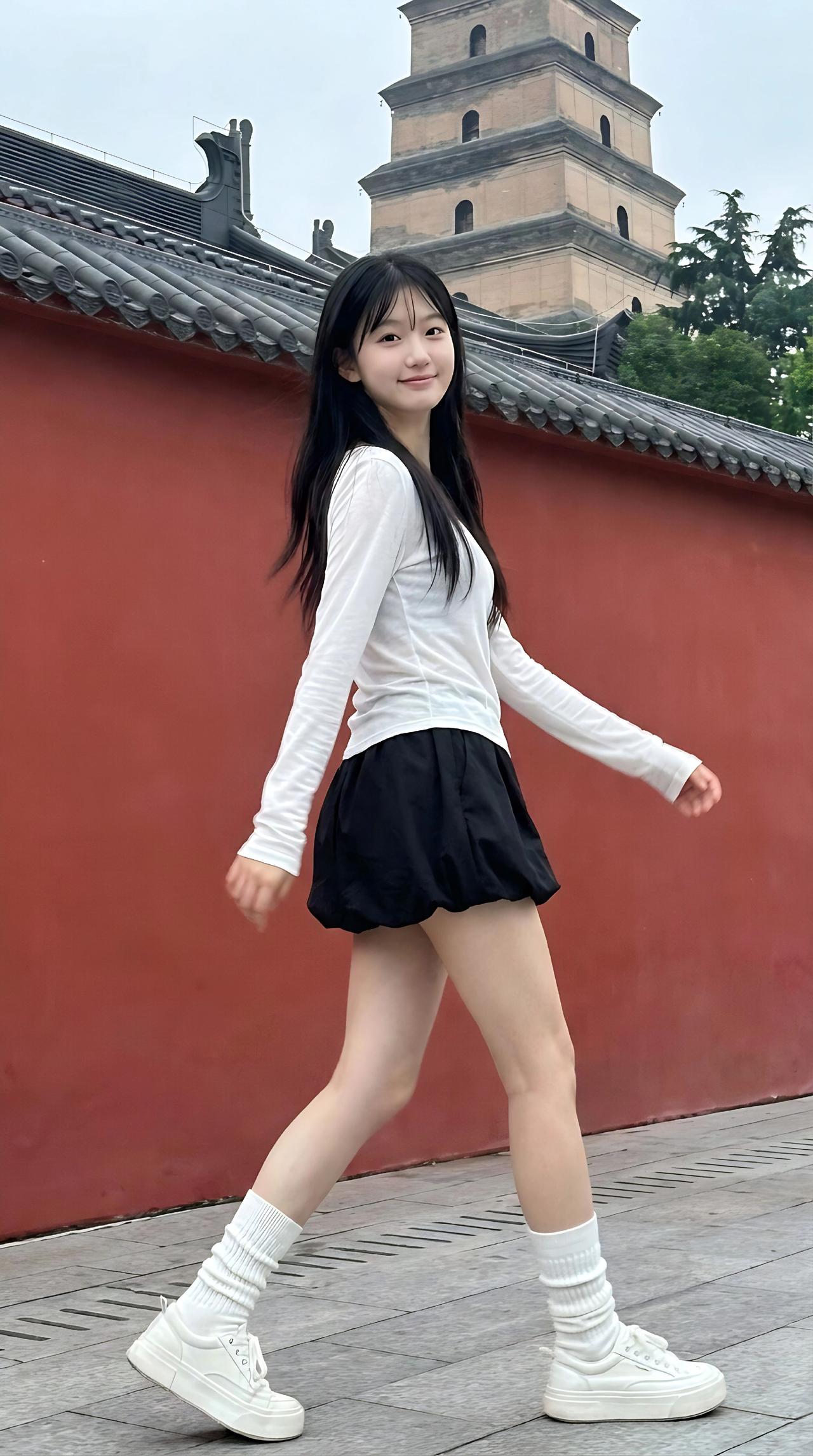 国庆假期，如果你来西安，估计少不了去这两个地方。大雁塔，白天看是历史，晚上亮