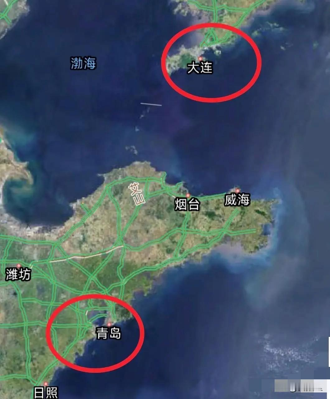 大连或许永远追不上青岛了，这两座城市同为副省级、计划单列市，也曾齐名“北方双星”