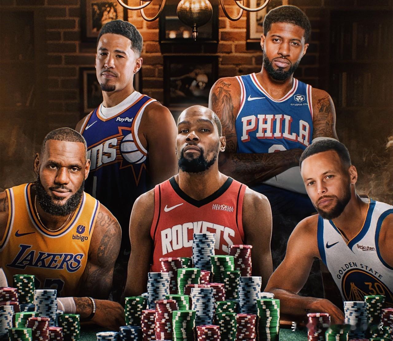 NBA史上总薪资前十都有谁？这份名单上，乔治、布克可谓是最大赢家了吧？？？1