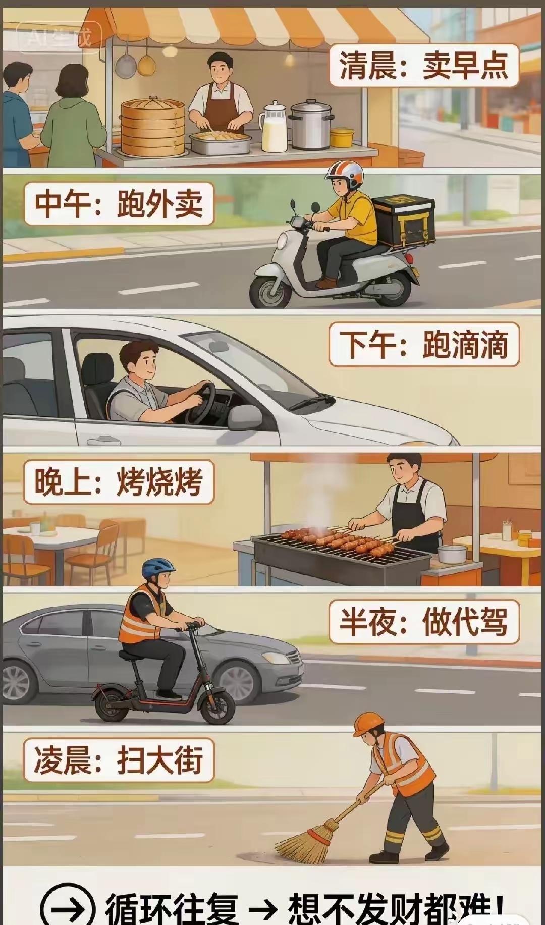 基本盘说：在中国只要你肯做，怎么会穷？