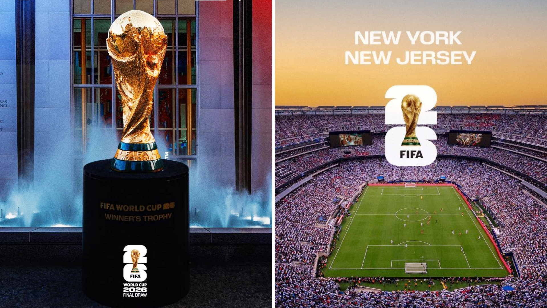 国际足联官方宣布，2026年美加墨世界杯将实施新规，上、下半场均设置补水时间。