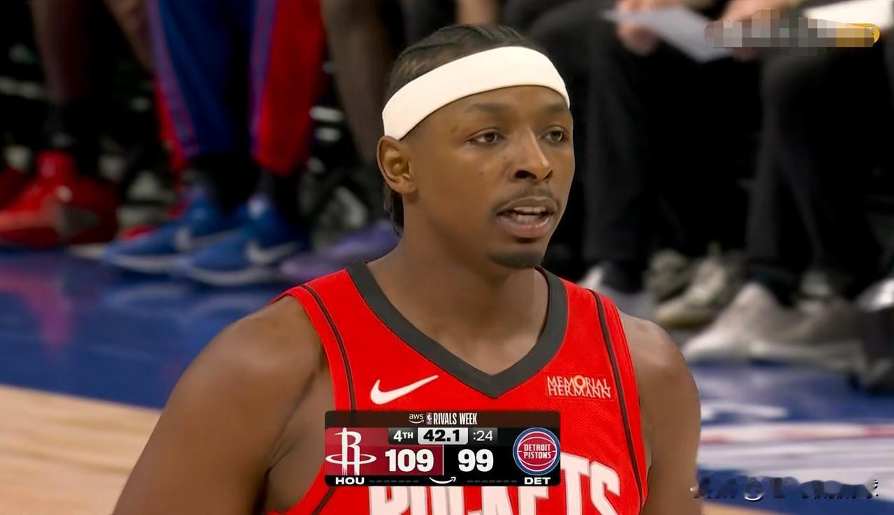 我强烈建议火箭主帅乌度卡增加泰特的上场时间！在今天火箭客场以111：104战胜活