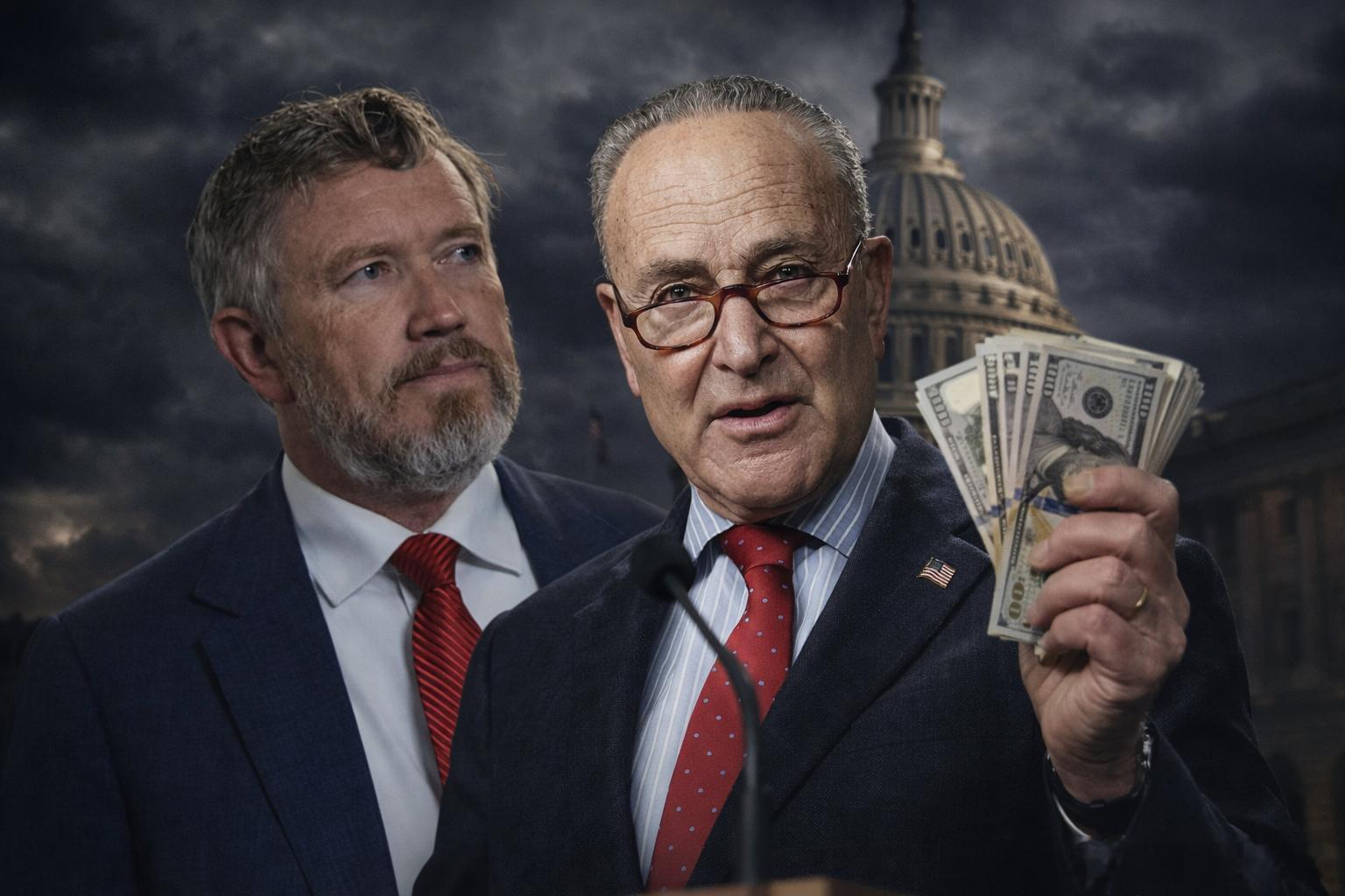 党内背叛：泄露短信揭露马西与舒默秘密交易，为民主党内阁职位破坏共和党作者：乔纳森