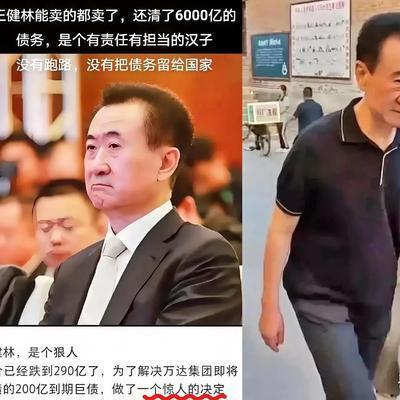 我终于懂了，王健林这几年不停变卖资产，不是万达真的扛不住了，也不是他愿意就此从商