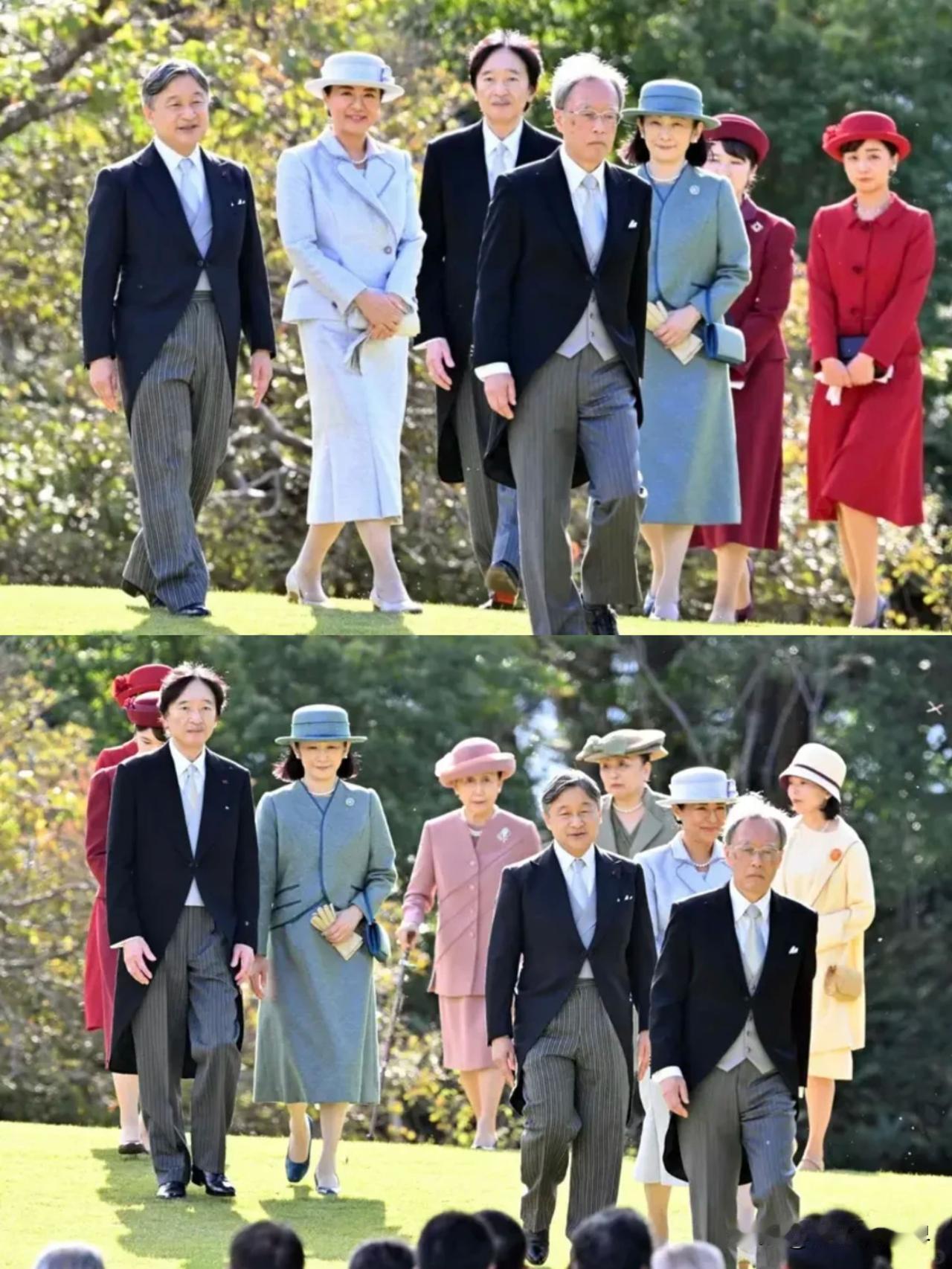 2025年日本皇室秋季游园会在皇居御苑举行,可惜悠仁亲王没到场。想起今年春季