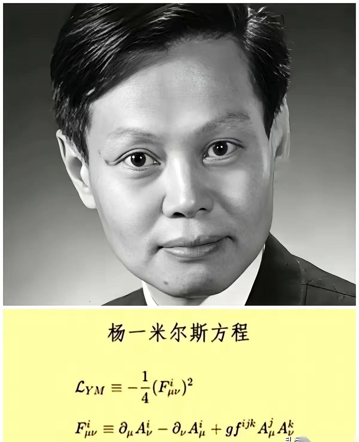听说杨-米尔斯方程诞生后，后人在此基础上得到的研究成果，成就了20几个诺贝尔奖得