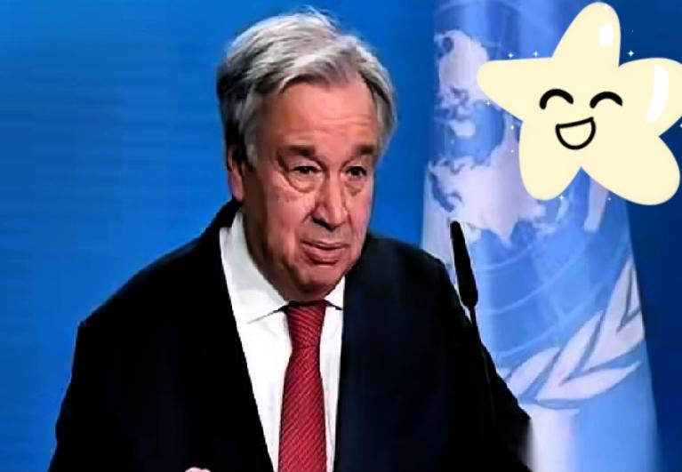 联合国秘书长古特雷斯，当众点名中国。紧接着他面向所有发达国家发出呼吁：“大家都