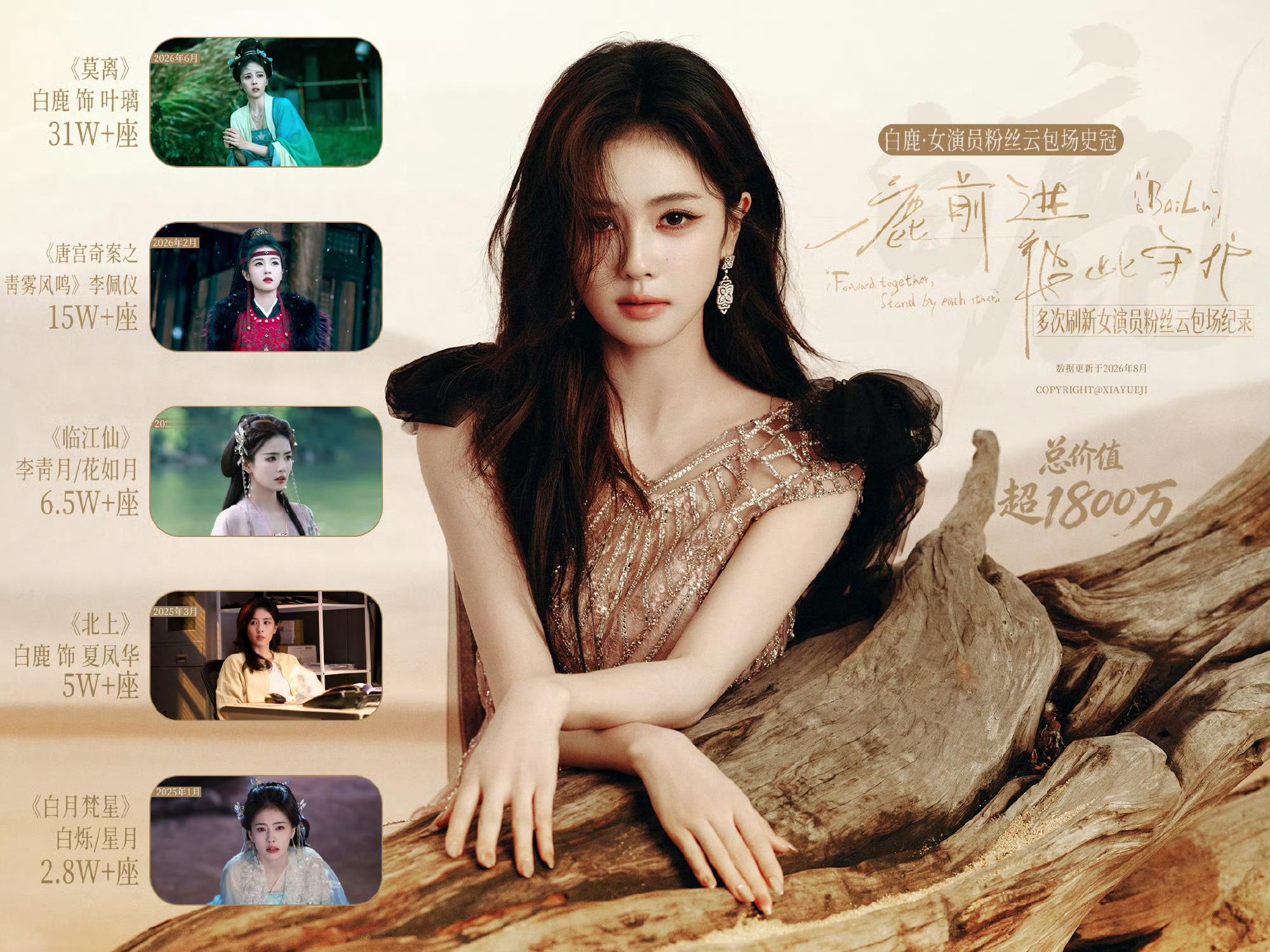 白鹿柳智敏蛇塑好莫名其妙的rs啊……白鹿这组图是8.2释出的今天都8.8了?