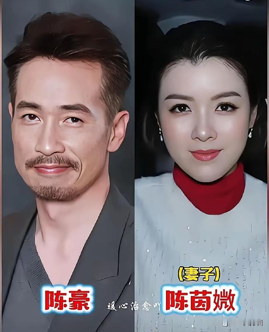 TVB视帝陈豪的幸福一家，妻子陈茵嫩，还有三个可爱的孩子。他的妻子是港姐出身，两