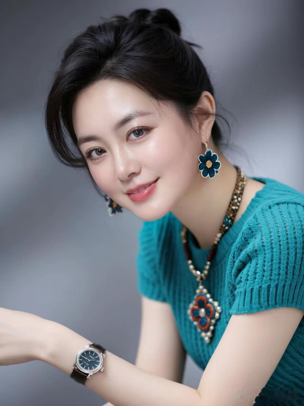 优雅蓝调，时尚穿搭💙✨