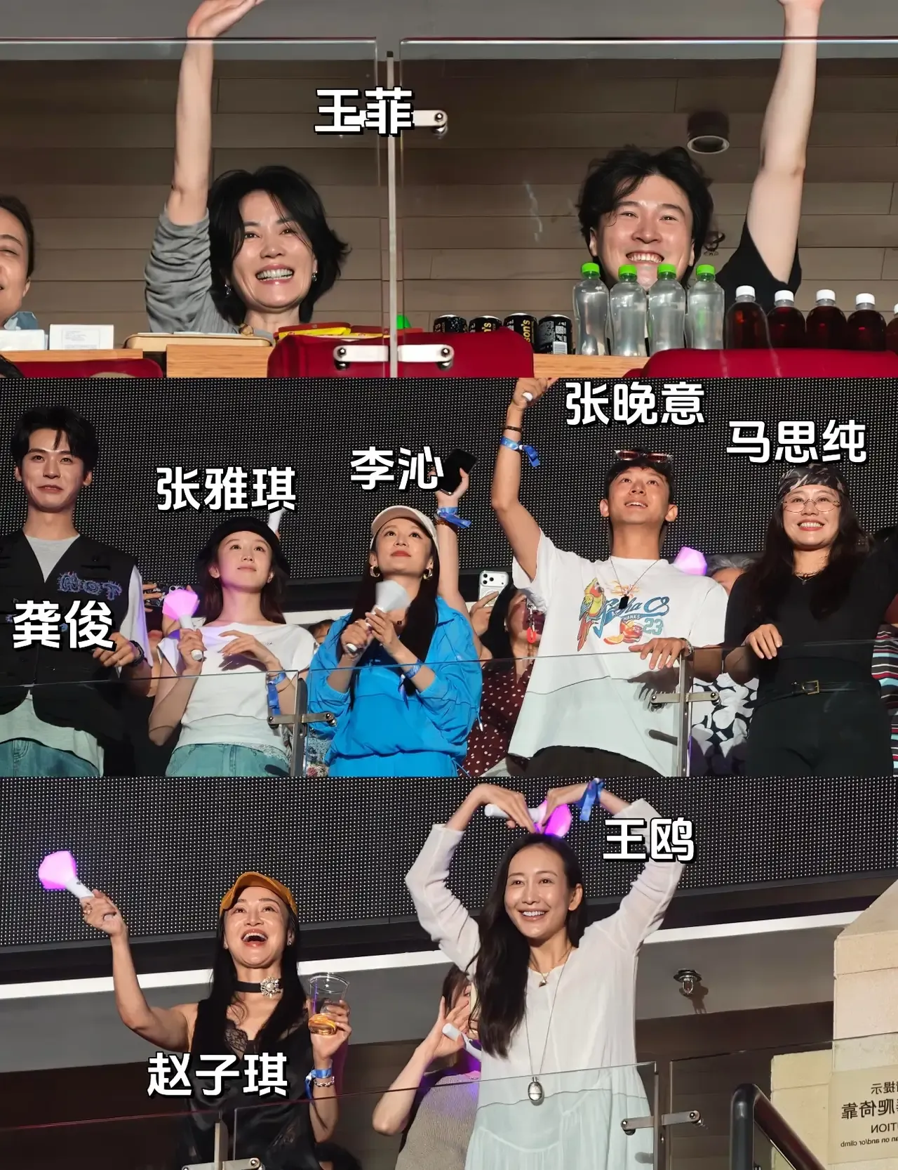 那英这场太会了。演唱会变同学聚会。别人忙着唱歌，她倒好，直接把台下的老朋友一个个请出来，让大家看看谁