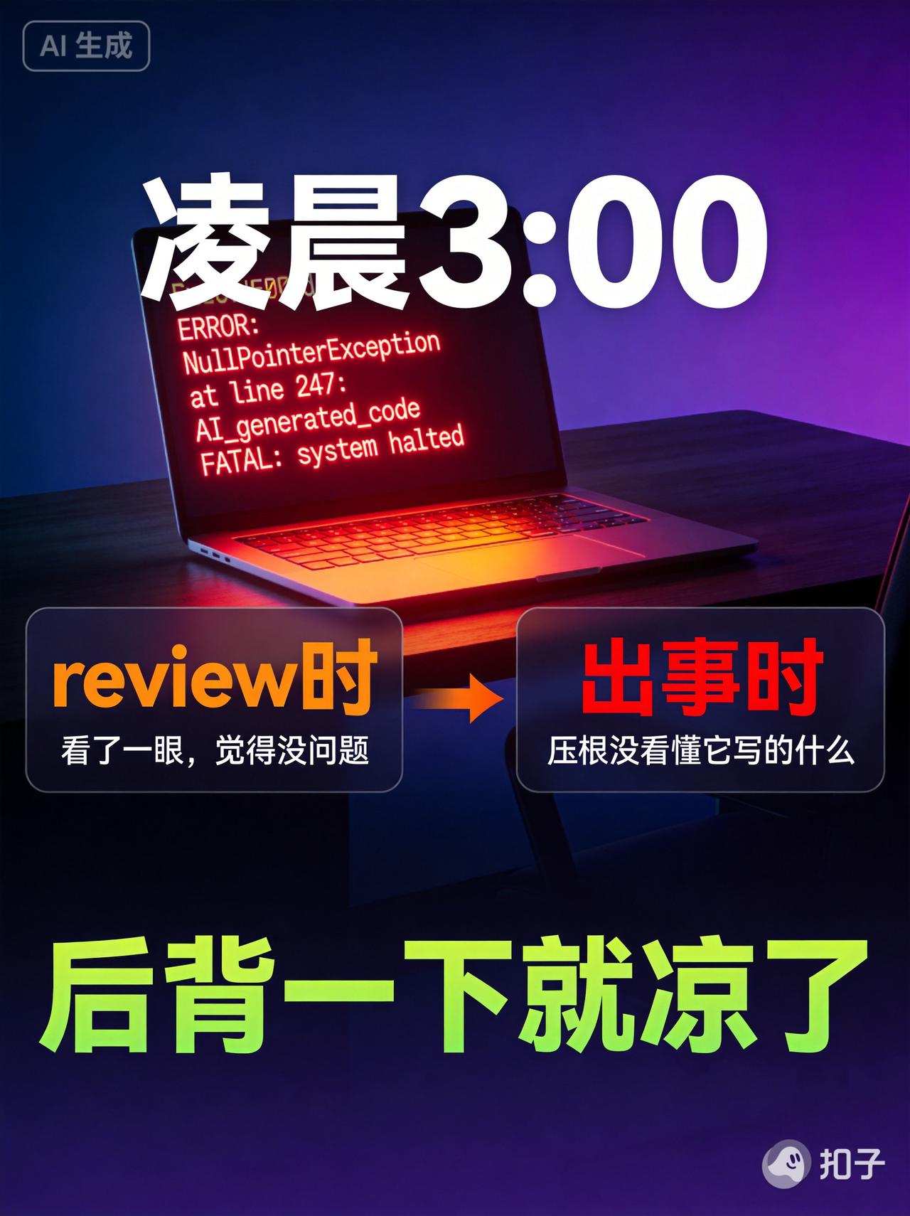 上周五晚上11点，线上挂了。排查到凌晨3点，定位到原因的时候我手都在抖。