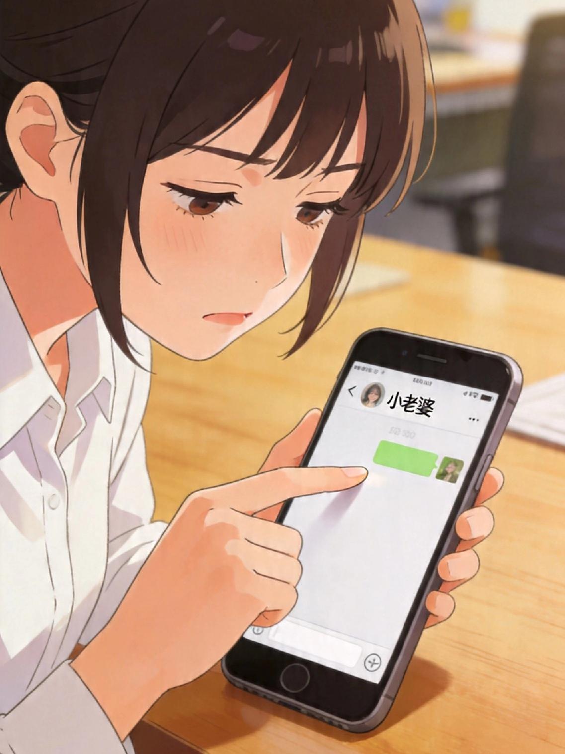 昨天老婆翻我手机，发现了微信里的“小老婆”，我心头一颤，暗叫不好，可已经来