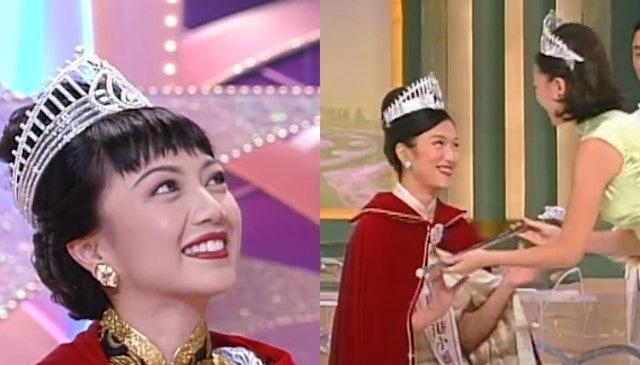 55岁杨婉仪于1995年参加香港小姐竞选，夺得冠军及标准体态奖，翌年1月代表香港
