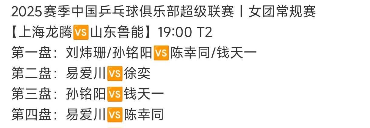 山东鲁能对战上海龙腾，王曼昱不出场！王曼昱没上，陈熠也没上。之前鲁能输的