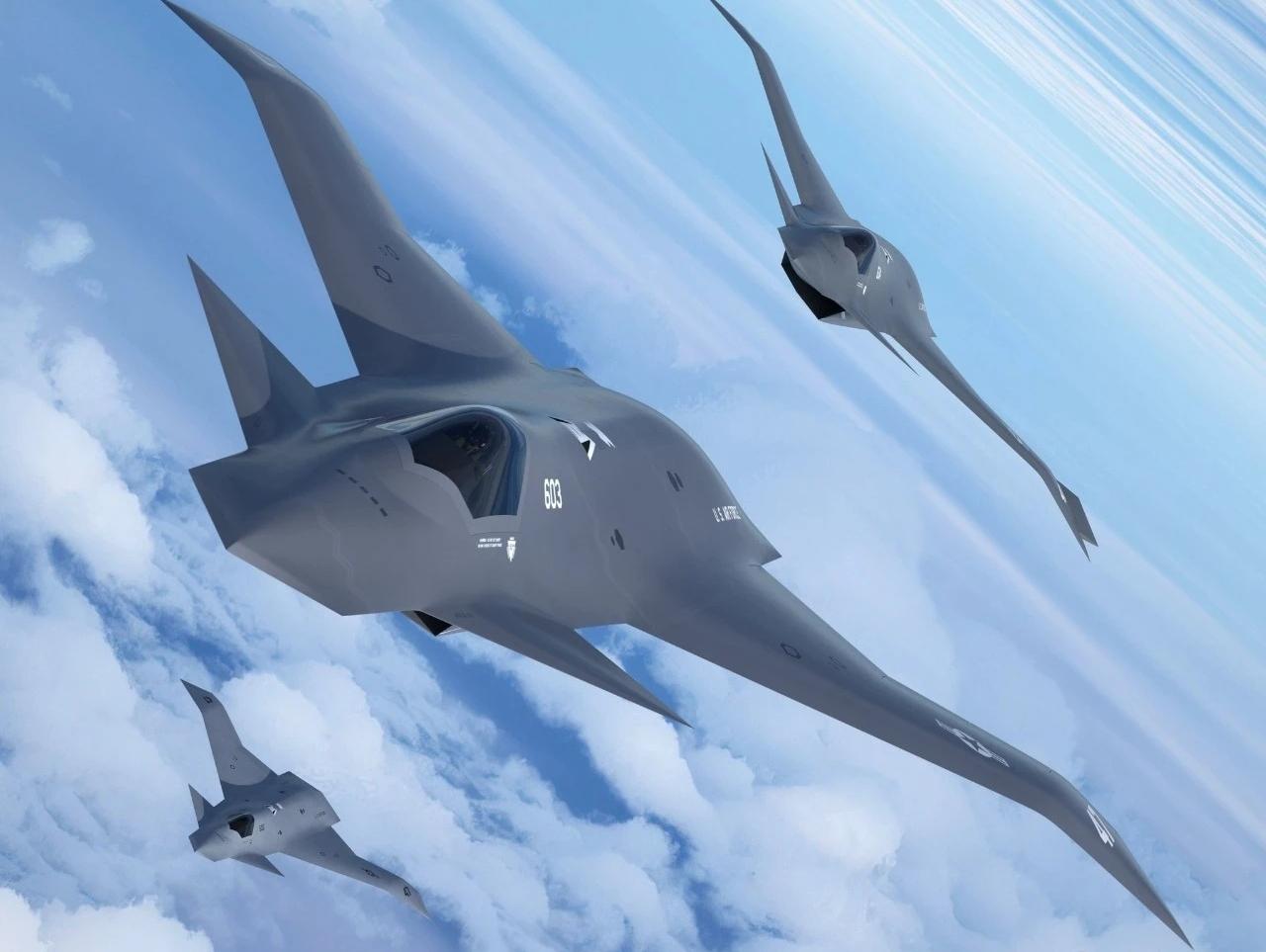 罗德里戈·阿维拉放出了基于麦道2409型研究方案的F-47六代机外观猜想，科幻感