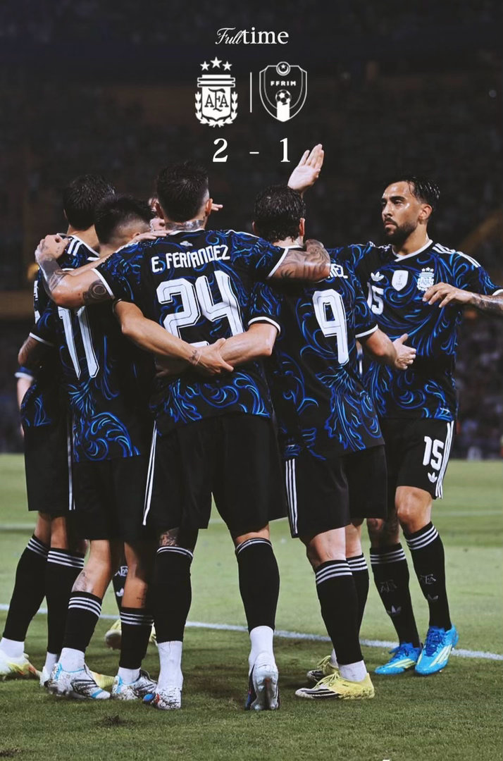 🚨Ole打分：阿根廷2比1毛里塔尼亚▪️7分：迪布、恩佐、尼科帕斯、▪️6分