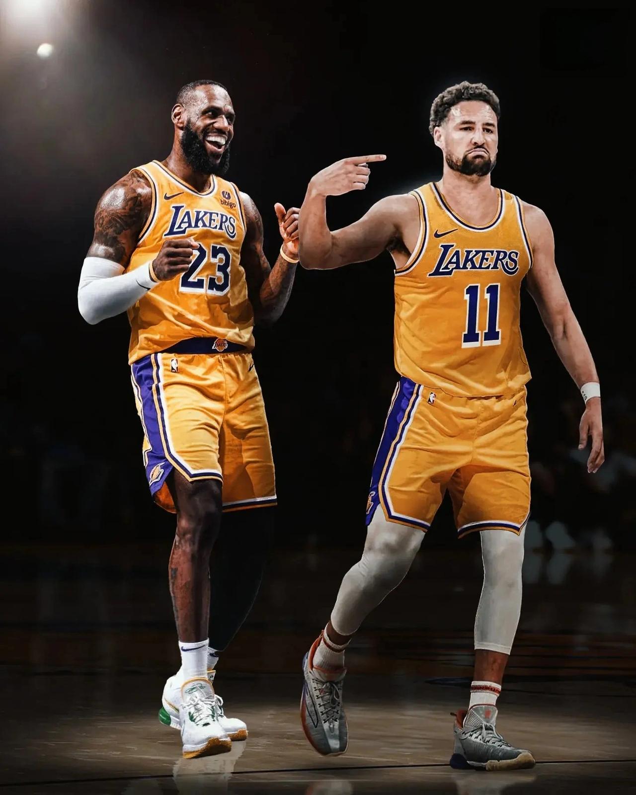 克莱-汤普森表示如果他被买断后，选择第一加盟的是湖人队。克莱-汤普森非常适合湖人