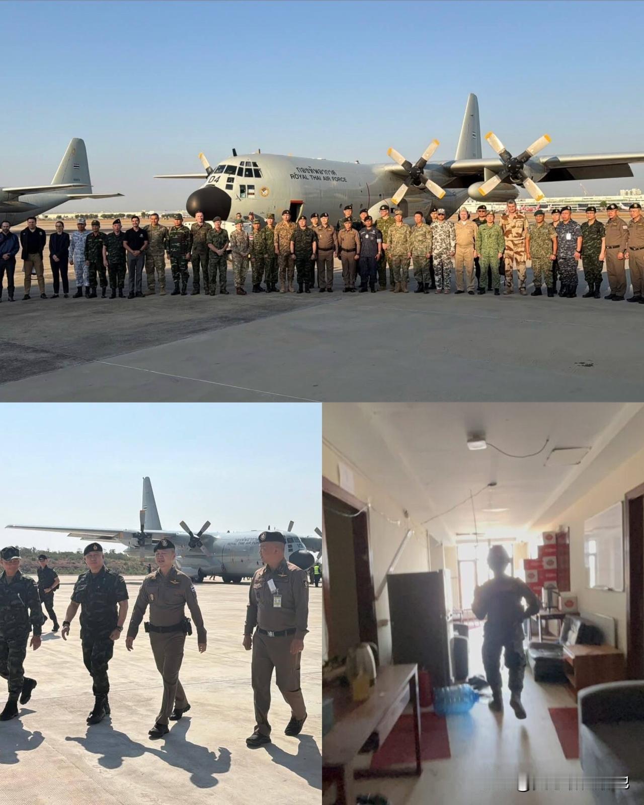 2月2日，泰国军方带领美国联邦调查局（FBI）特工和来自20个国家的武官前往柬埔